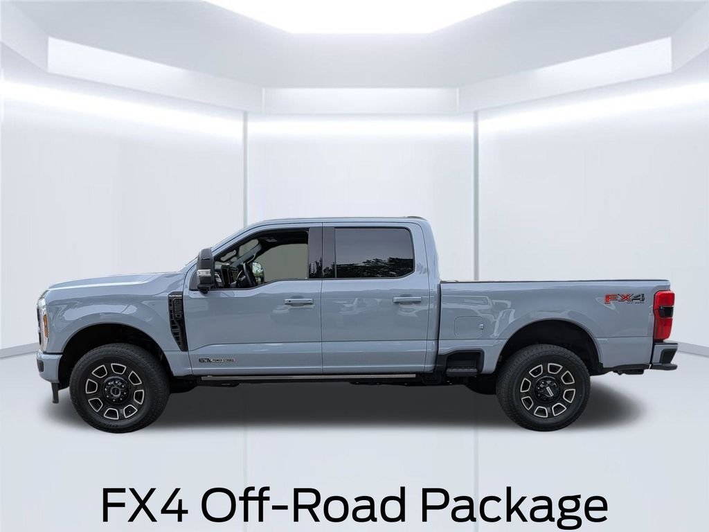 New 2026 Glacier Gray Metallic Tri-Coat Ford F-250® Platinum® image 2