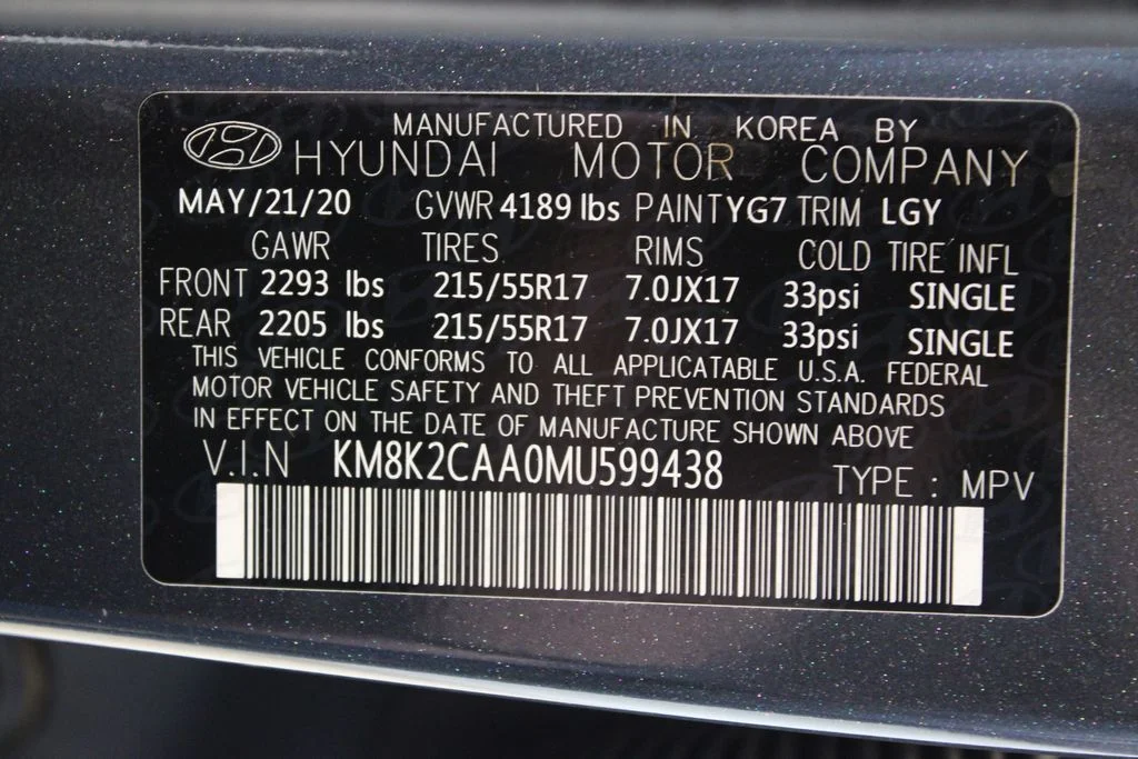 Used 2021 Gray Hyundai SEL image 32