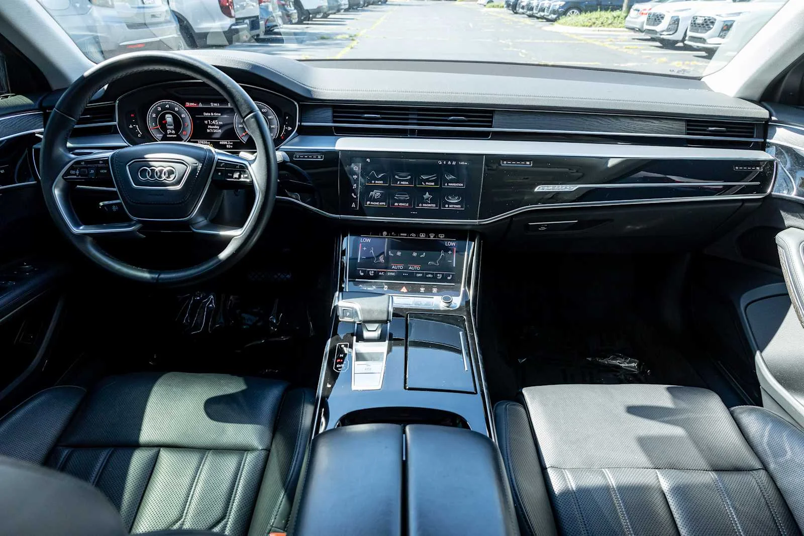 Used 2023 Mythos Black Metallic Audi  image 8