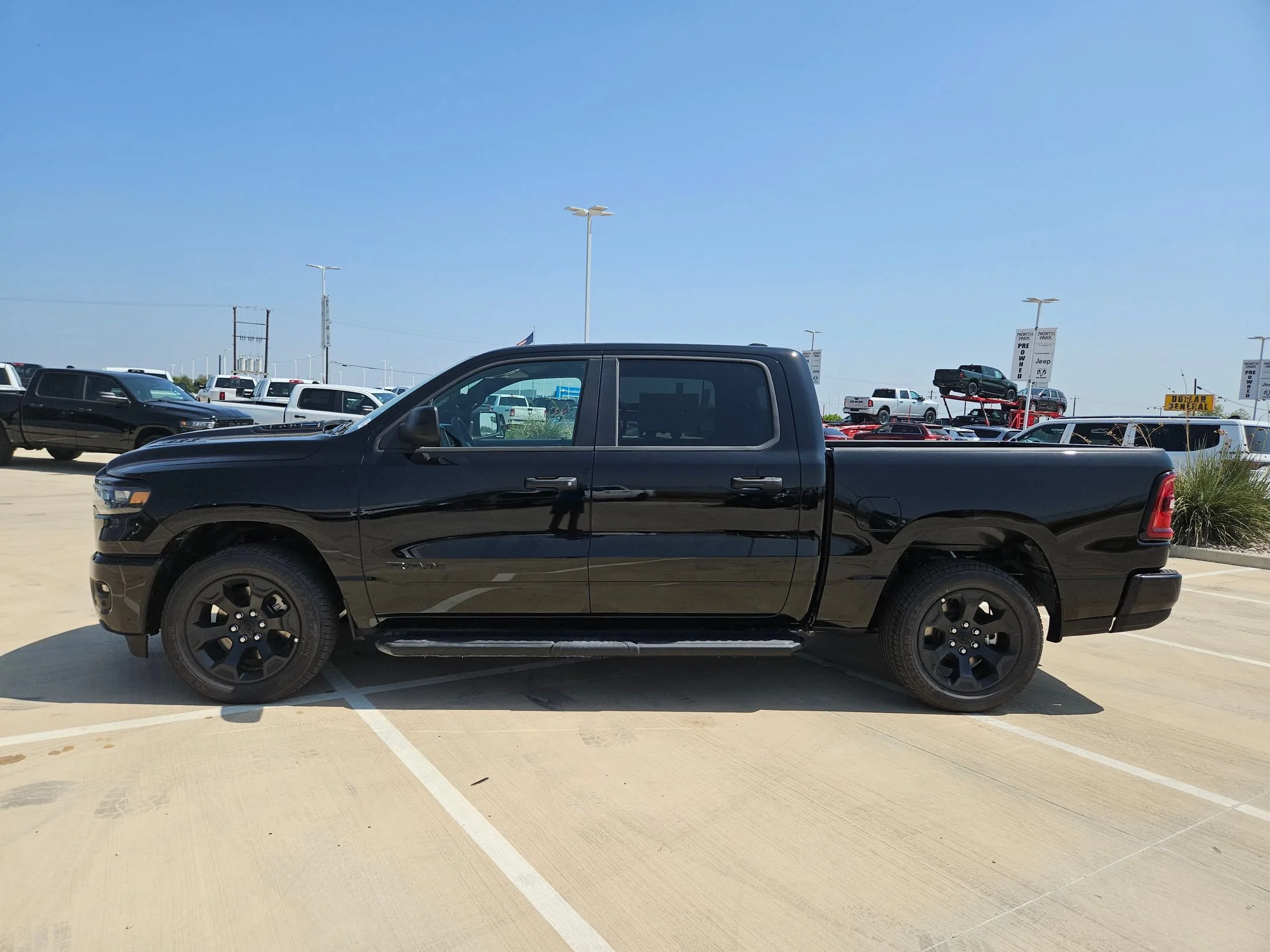 New 2026 Diamond Black Crystal Pearlcoat RAM Express image 6
