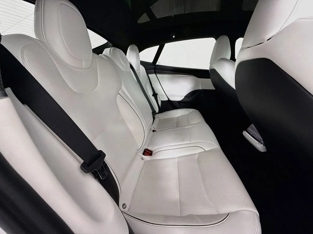 Used 2023 White Tesla Plaid image 28