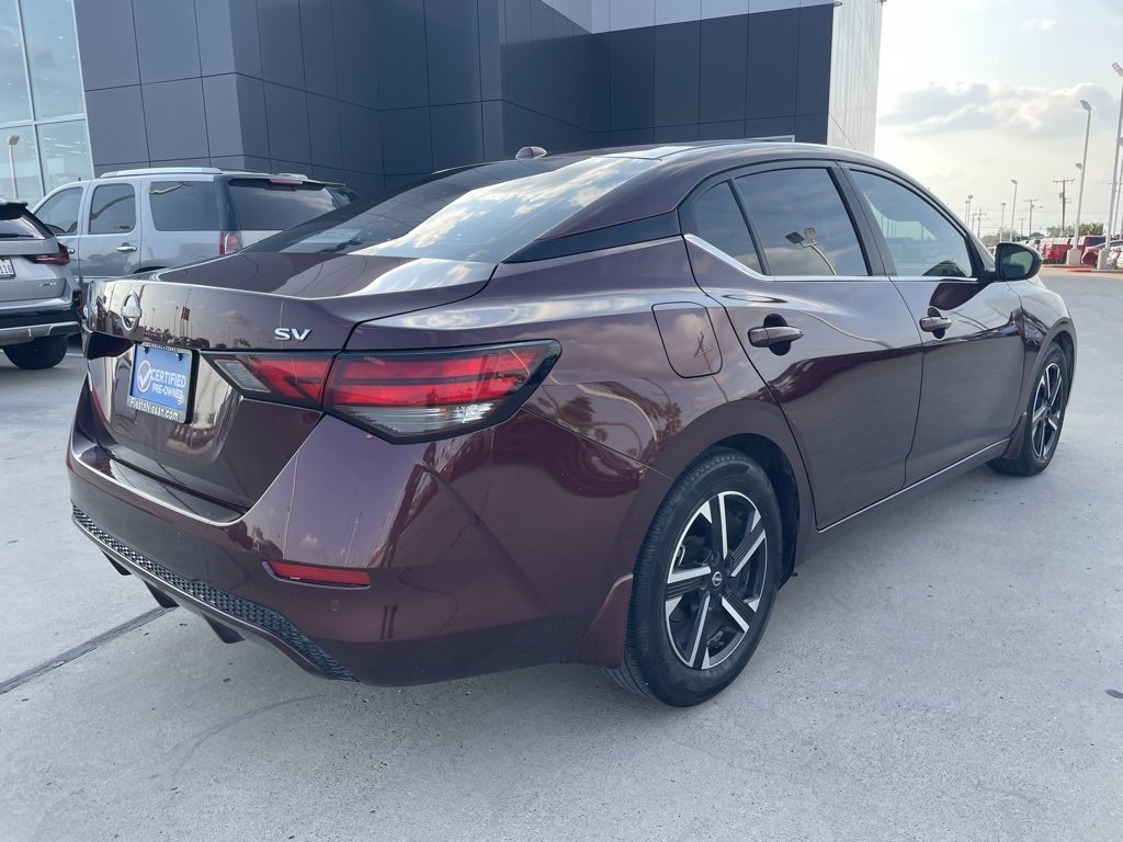 Used 2024 Nissan Sentra SV with VIN 3N1AB8CV3RY282726 for sale in Edinburg, TX