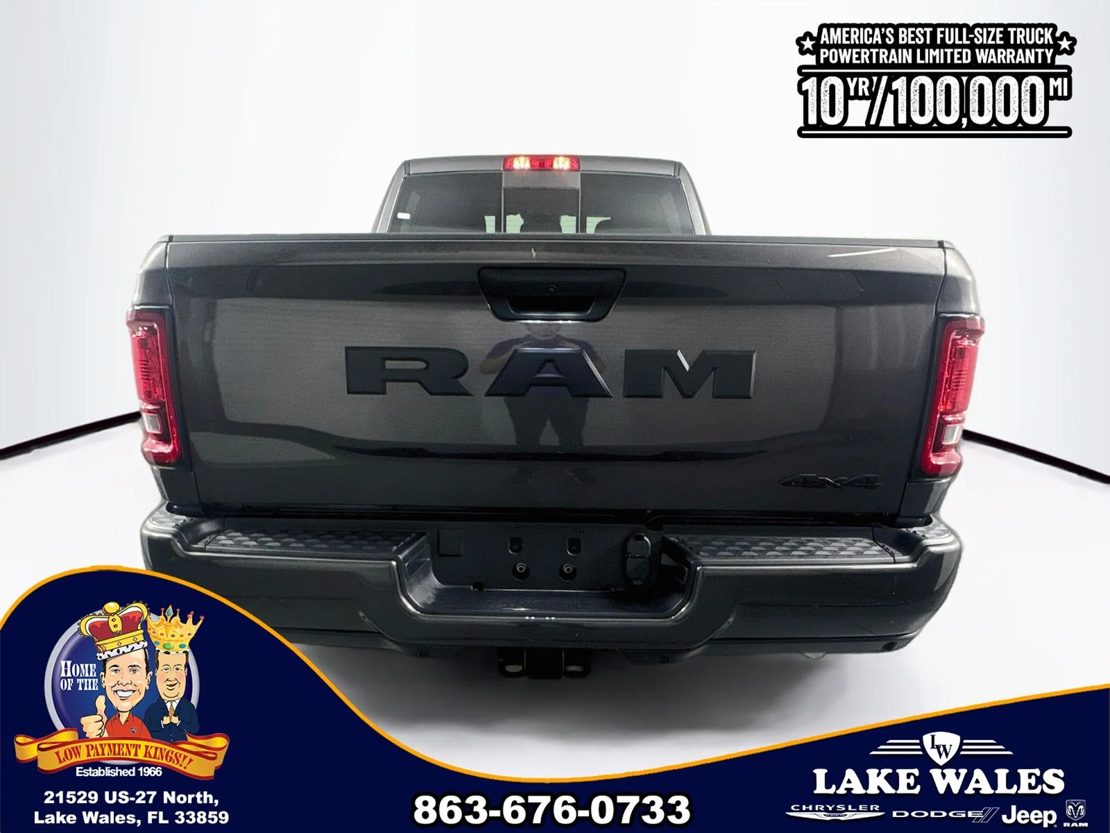 New 2026 Granite Crystal Metallic Clear-Coat Exterior Paint RAM  image 6