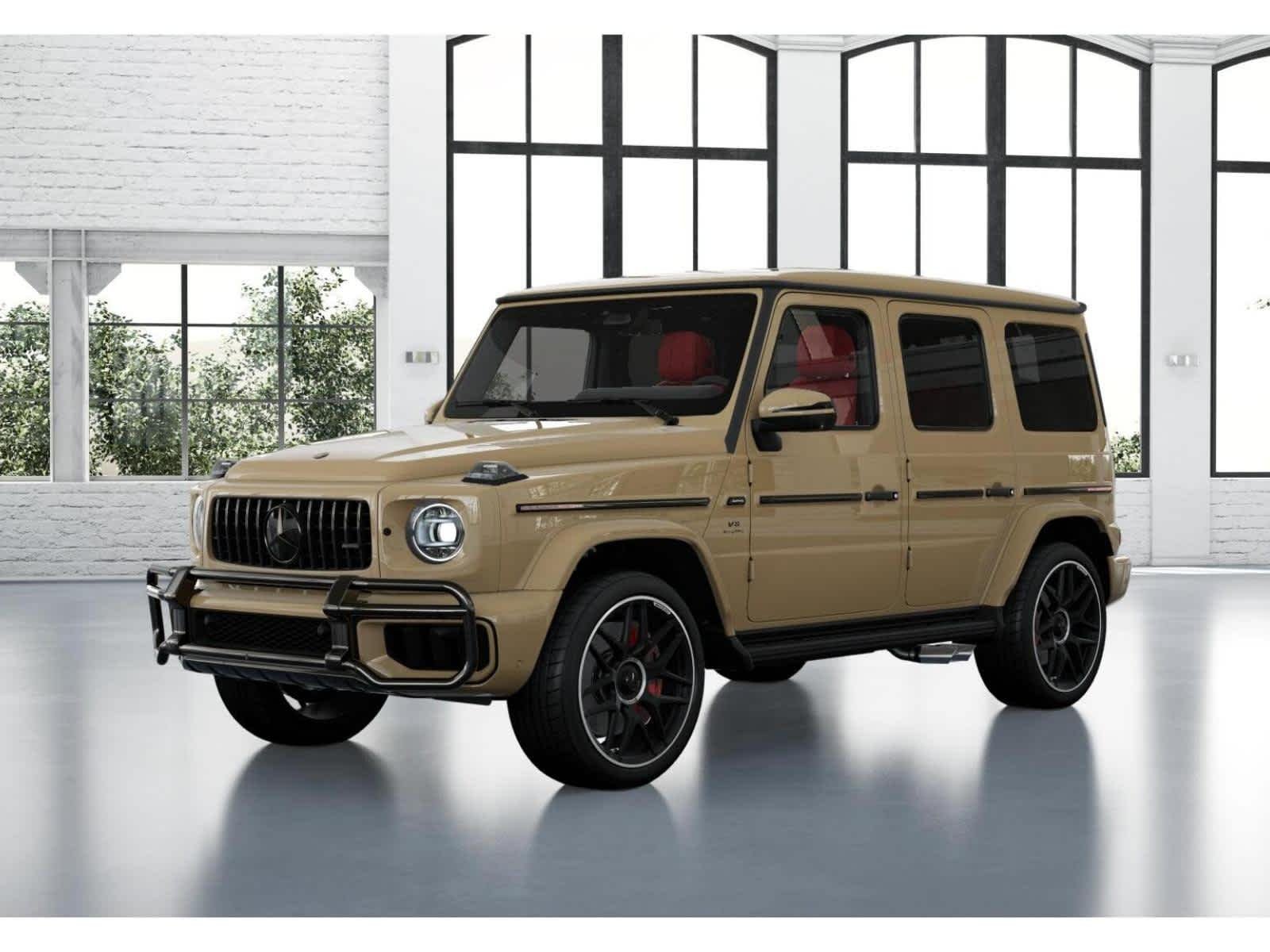 New 2027 MANUFAKTUR Desert Sand non-metallic Mercedes-Benz AMG® G 63 SUV image 38