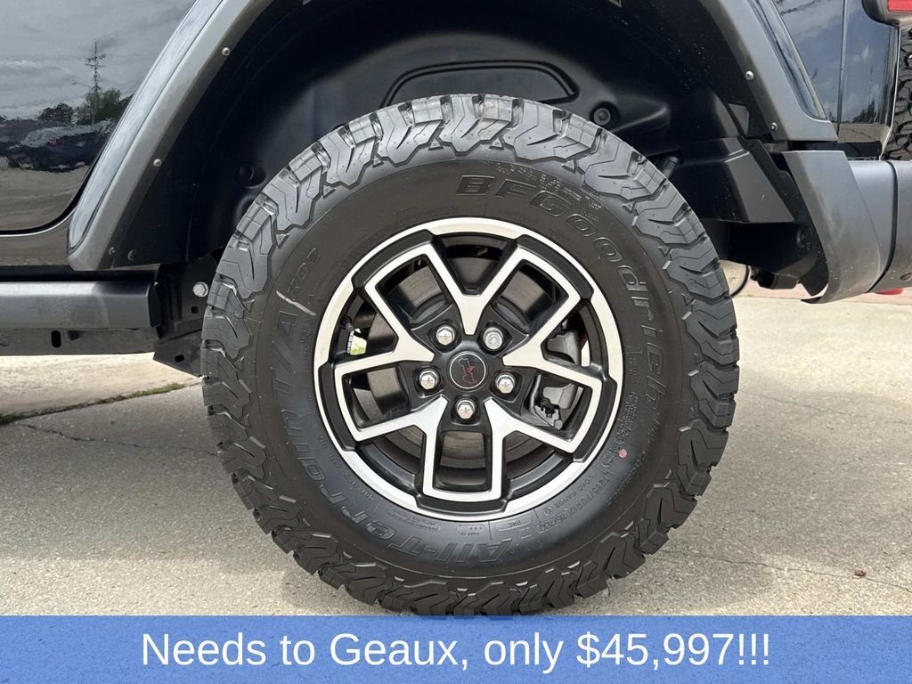 Used 2024 Black Jeep Rubicon X image 10