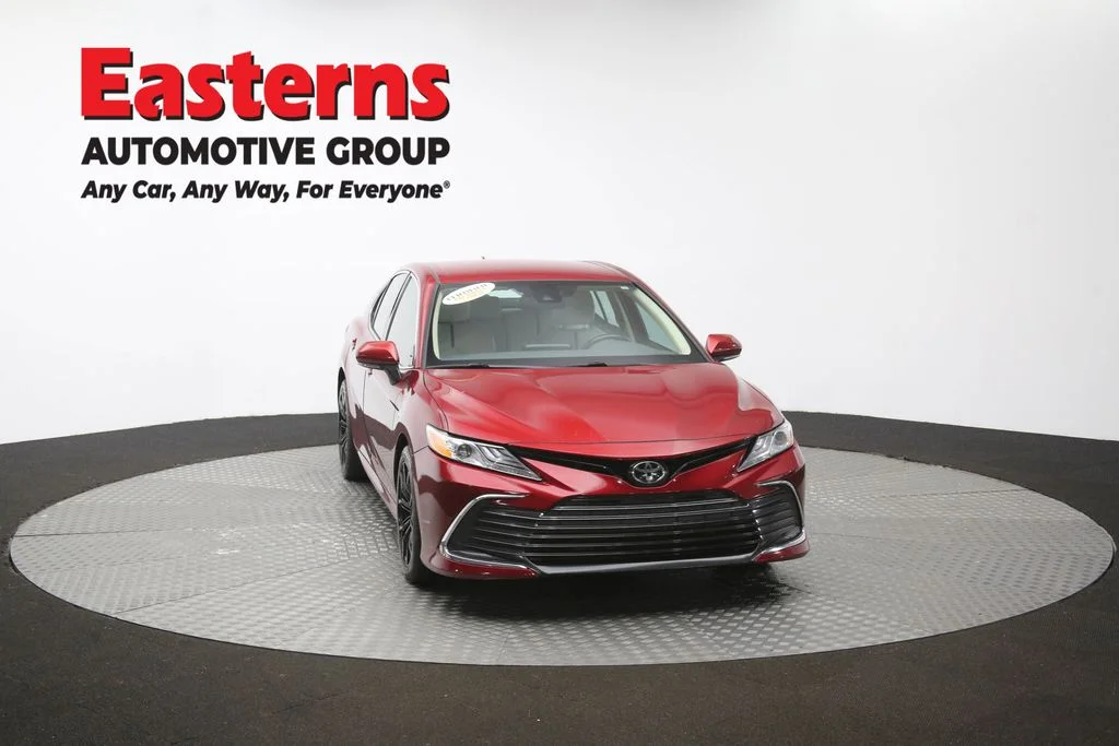 Used 2021 Red Toyota XLE image 51