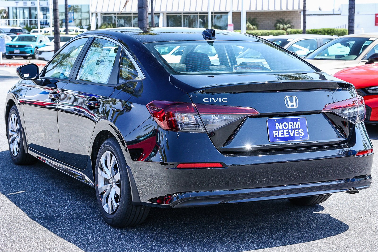New 2026 Crystal Black Pearl Honda LX CVT image 4