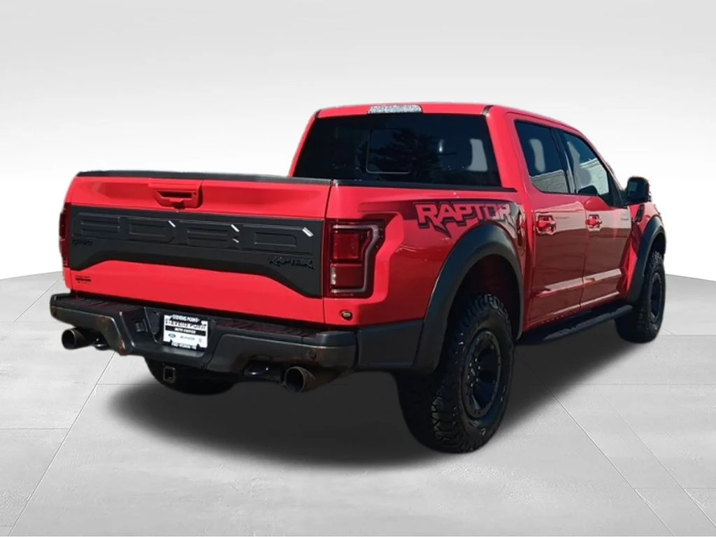 Used 2018 Race Red Ford Raptor image 7