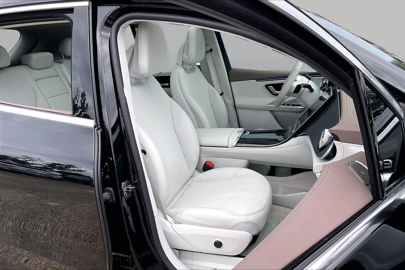 Certified Used 2023 Obsidian Black Metallic Mercedes-Benz EQE 350+ image 7
