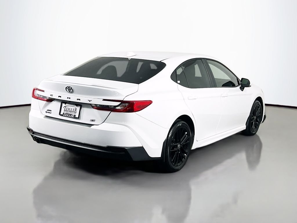 Used 2025 White Toyota SE image 7