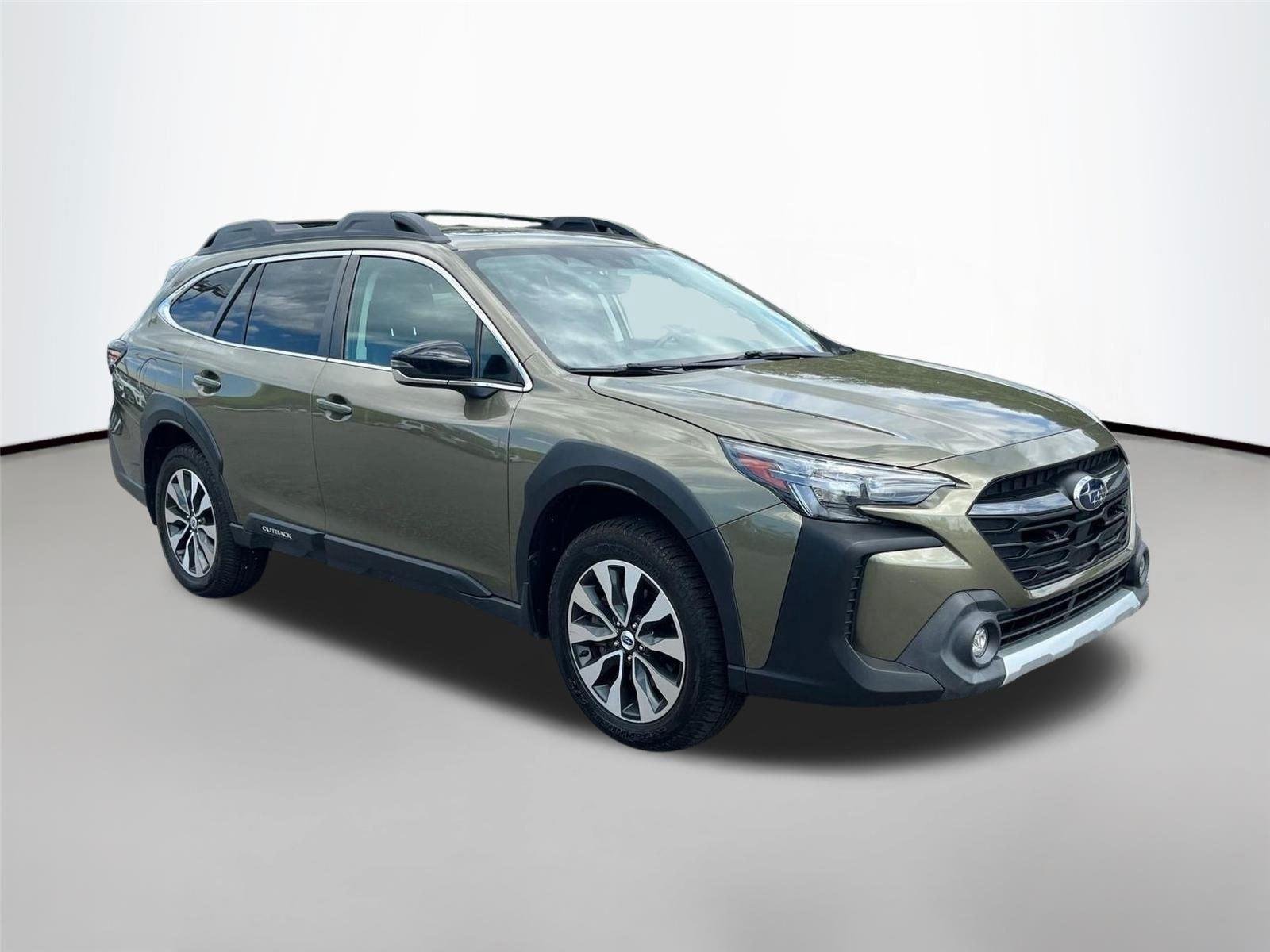 Used 2023 Autumn Green Metallic Subaru Limited image 4