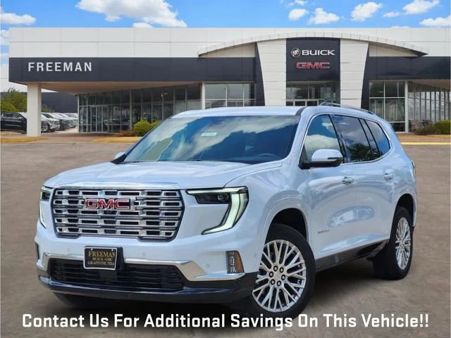 New 2026 GMC Acadia Denali
