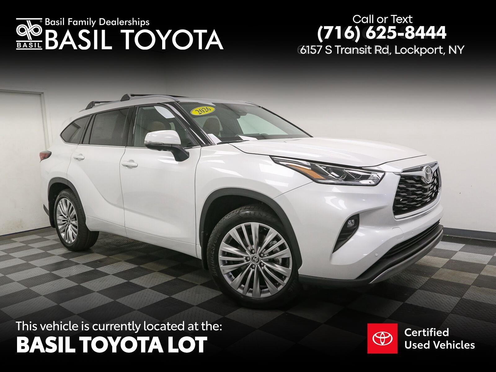 2026 Toyota Highlander Platinum