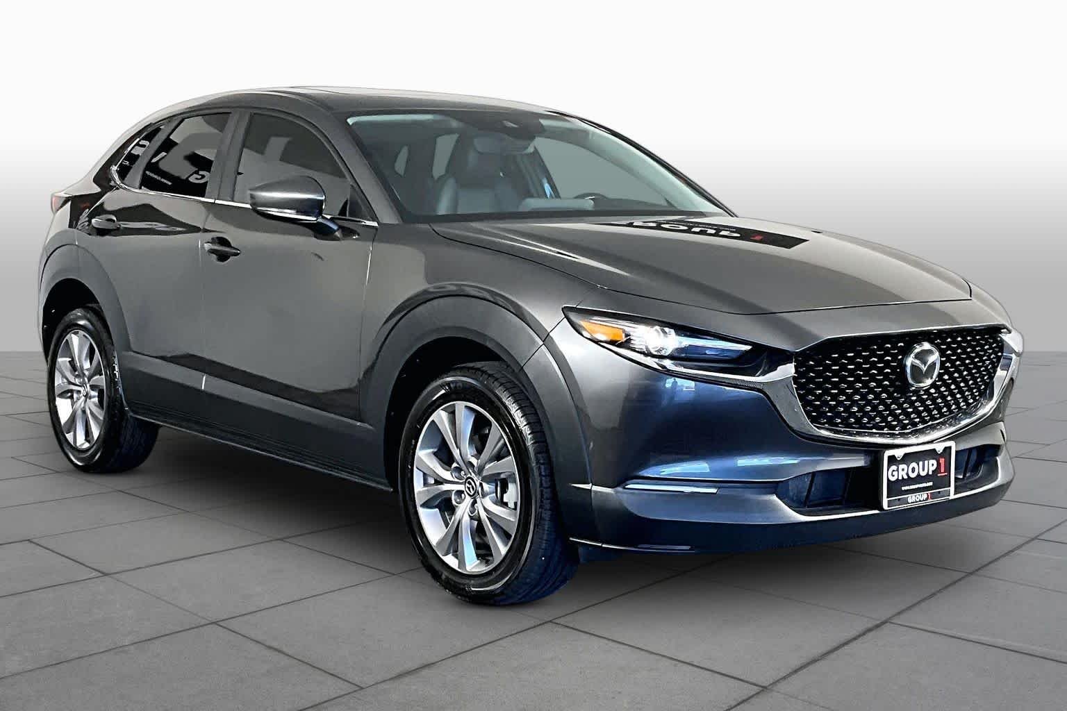 Used 2021 Machine Gray Metallic Mazda Preferred image 3