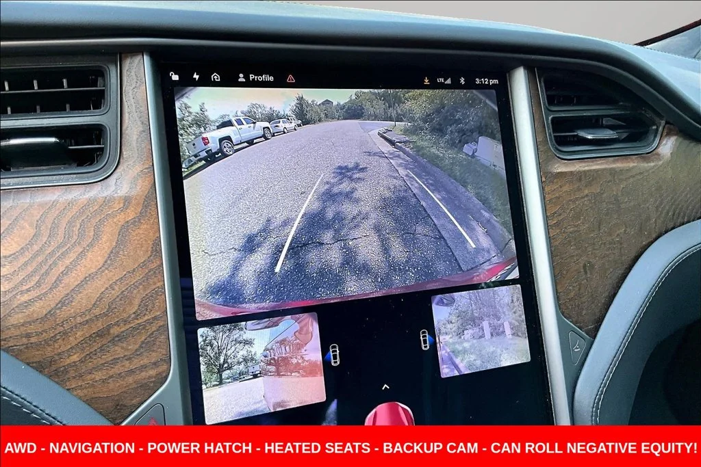 Used 2018 Red Tesla 100D image 16