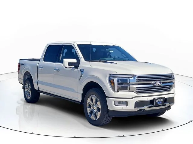 New 2026 White Metallic Ford Platinum image 3