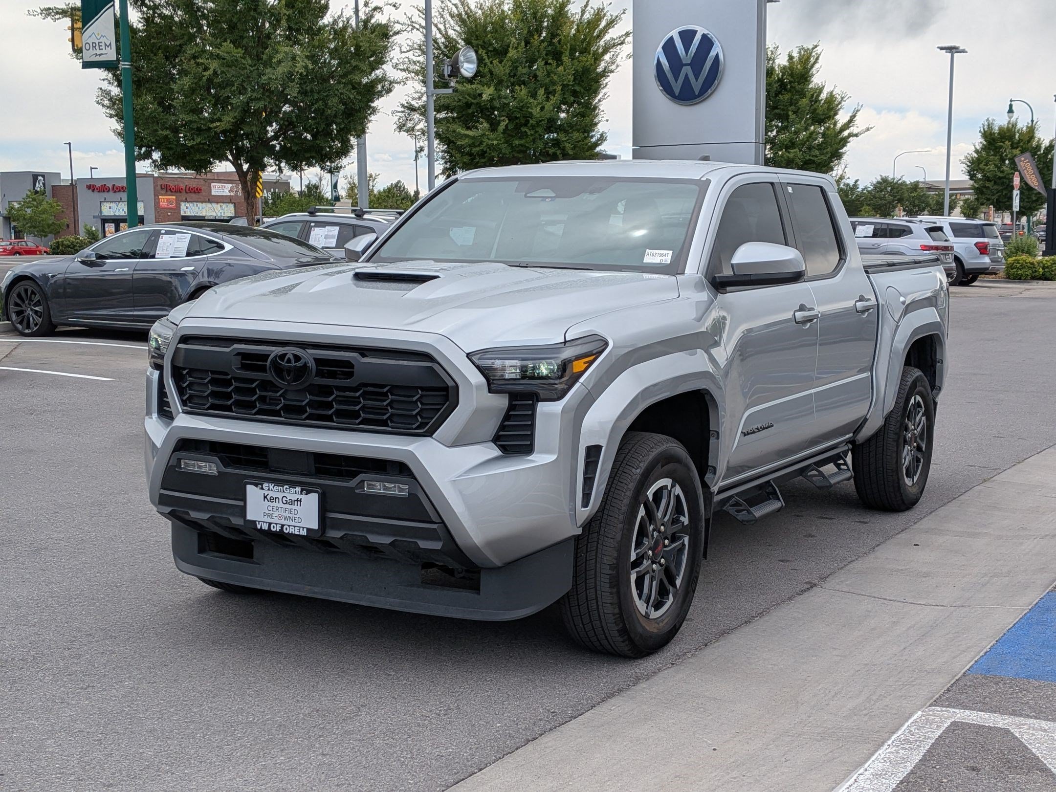 Used 2024 Celestial Silver Metallic Toyota TRD Sport image 9