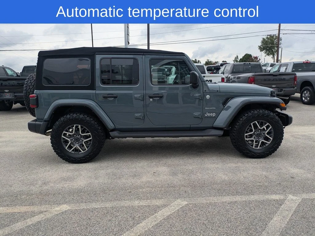 Used 2024 Gray Jeep Sahara image 3