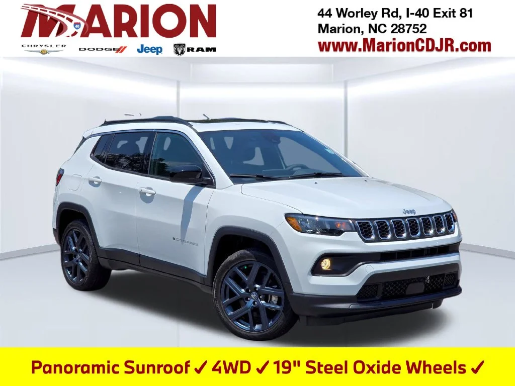 New 2026 White Jeep Latitude image 1