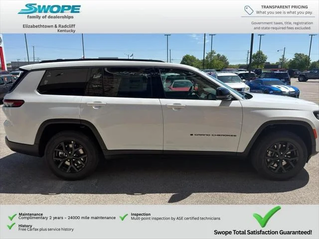 New 2026 Bright White Clear-Coat Exterior Paint Jeep Laredo image 6