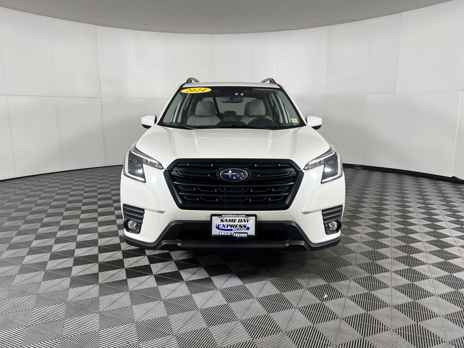 Used 2024 Crystal White Pearl Subaru Premium image 19