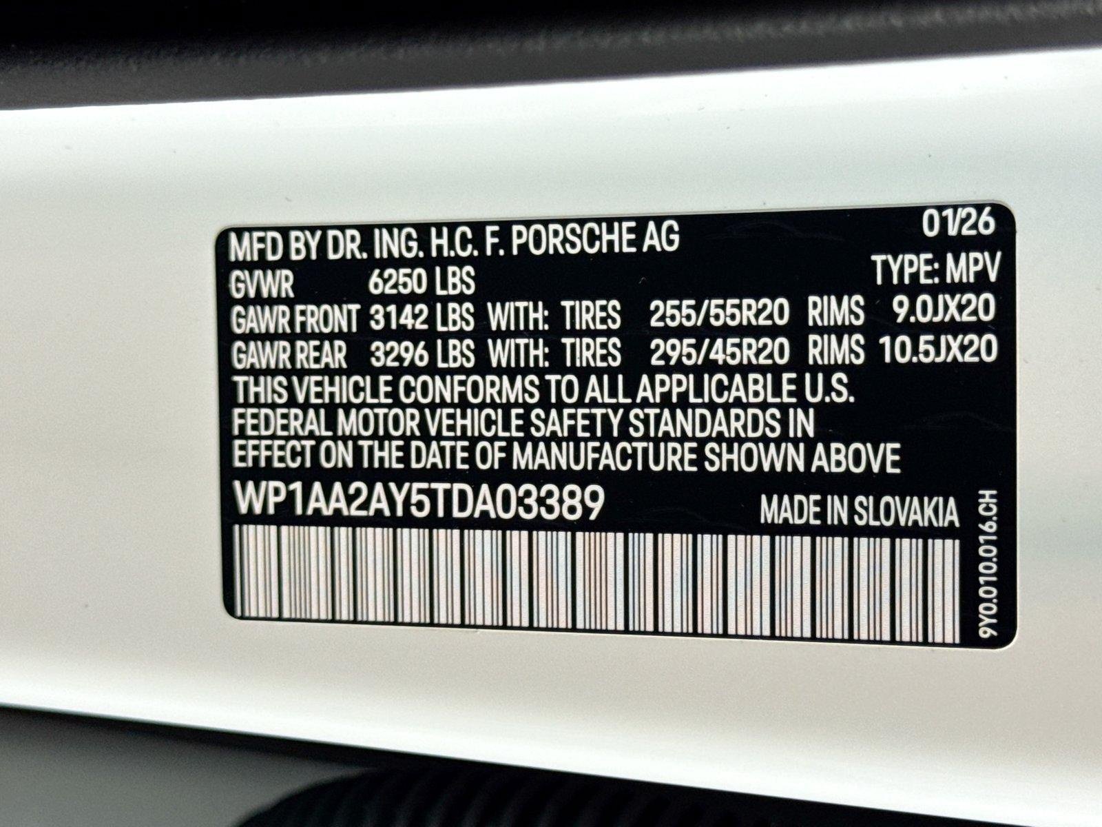 Used 2026 White Porsche  image 26
