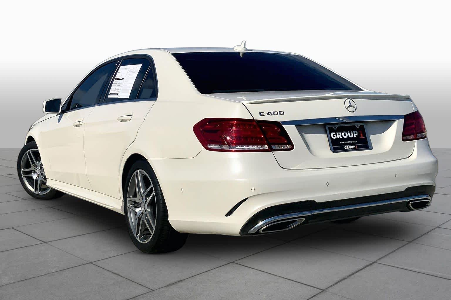 Used 2016 designo Diamond White Metallic Mercedes-Benz E 400 image 12