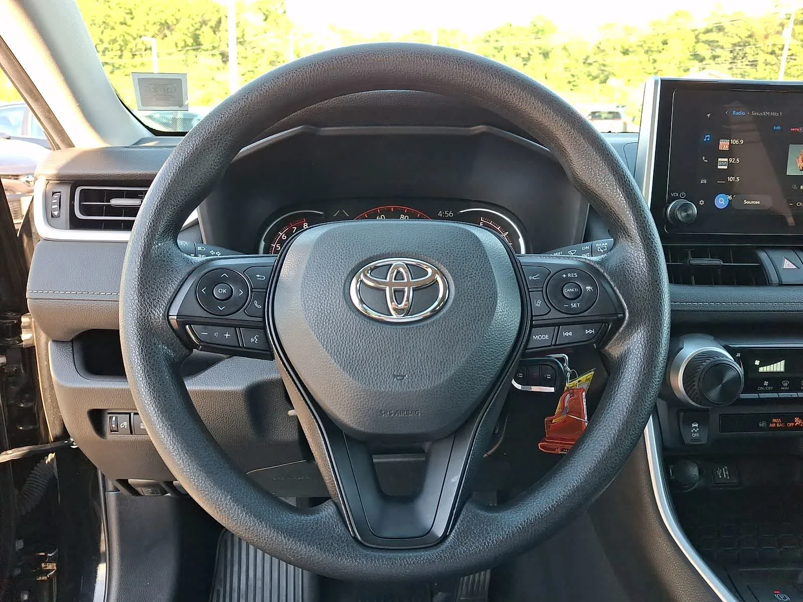 Used 2023 Midnight Black Metallic Toyota LE image 22