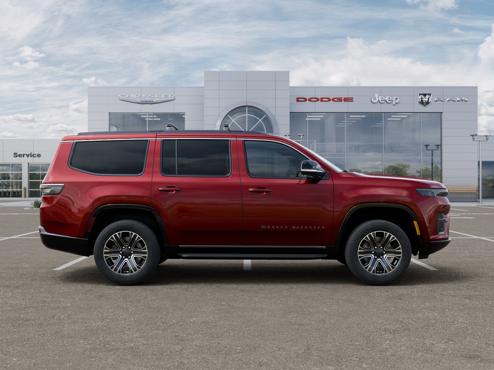 New 2026 Velvet Red Pearl-Coat Exterior Paint Jeep  image 54