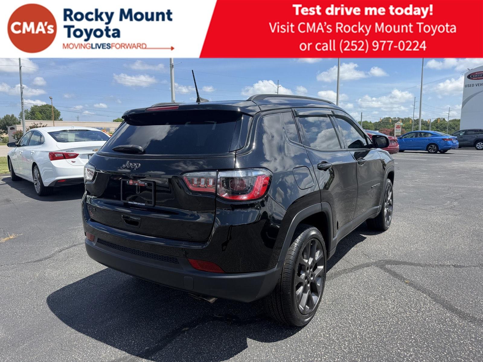 Used 2021 Diamond Black Crystal Pearlcoat Jeep 80th Anniversary image 7