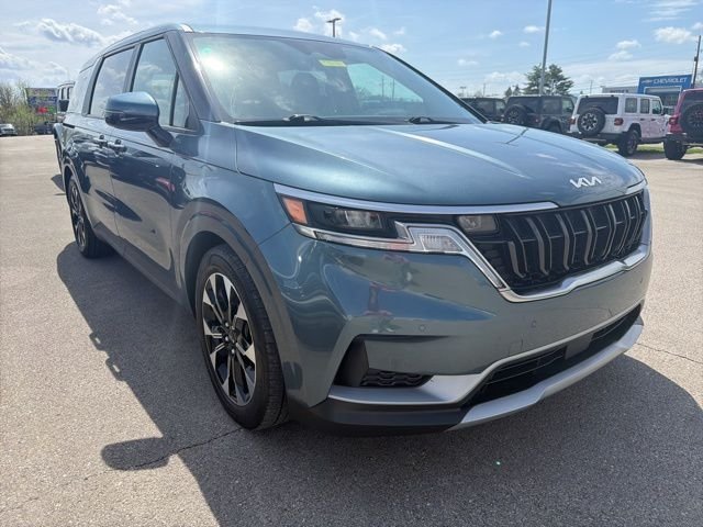 Used 2023 Blue Kia EX image 3