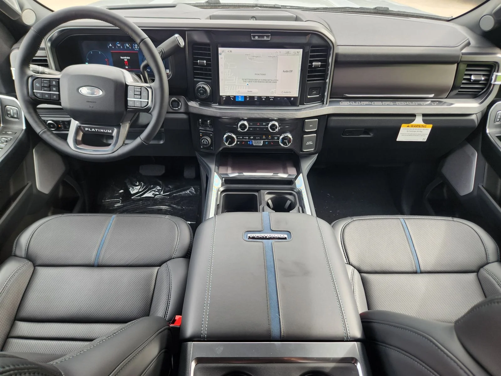 New 2026 Glacier Gray Metallic Tri-Coat Ford F-250® Platinum® image 19