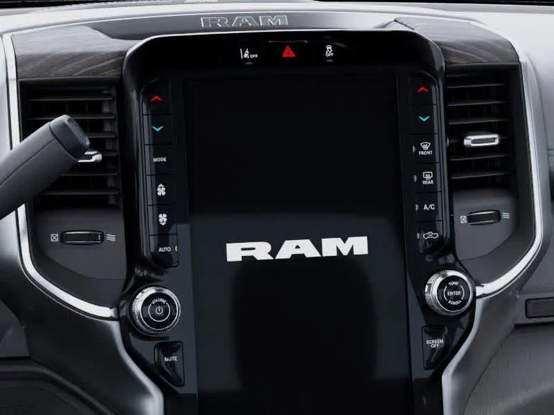 New 2026 Ceramic Gray Clear-Coat Exterior Paint RAM Laramie image 18