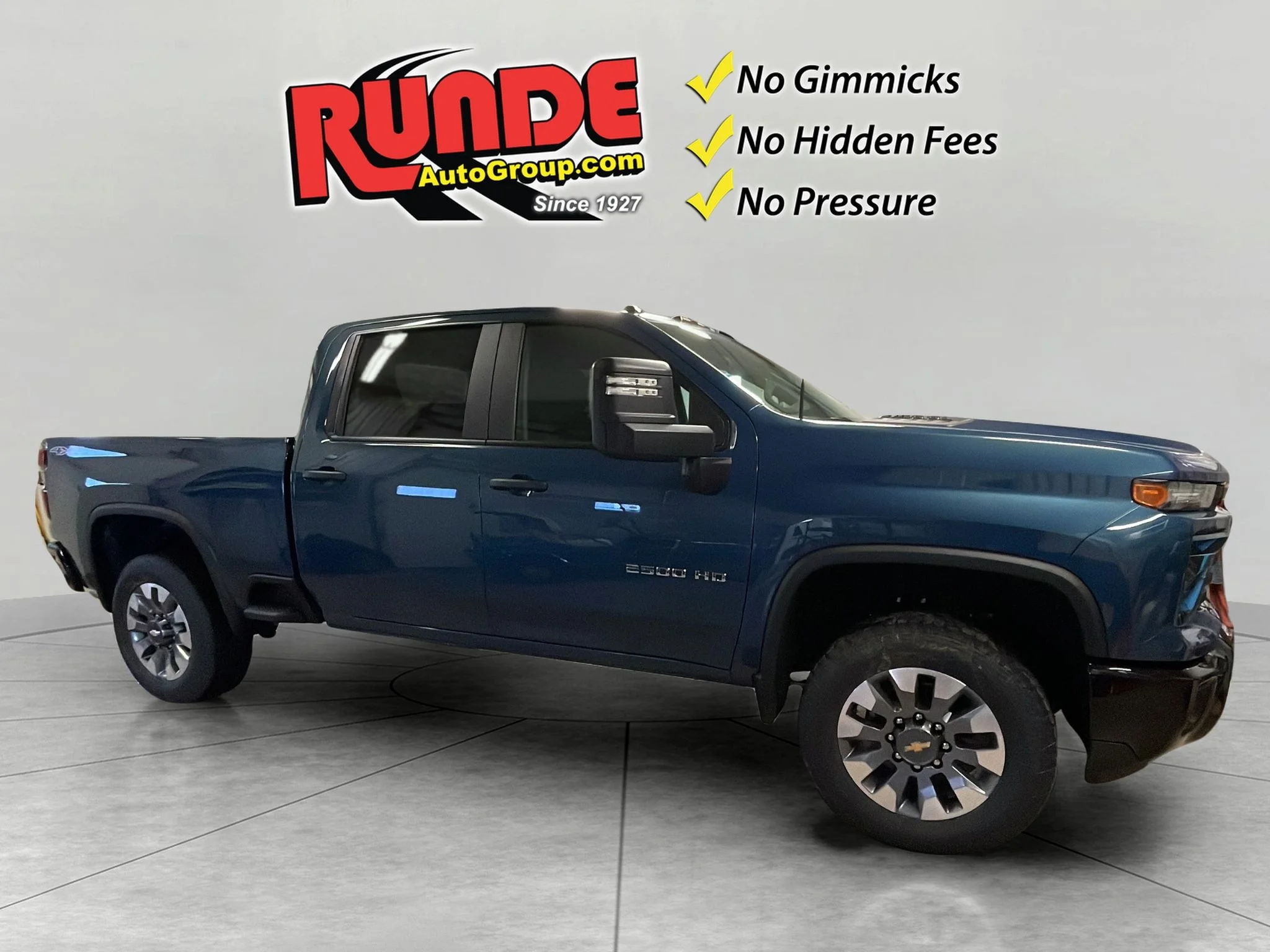 Used 2026 Lakeshore Blue Metallic Chevrolet Custom image 8