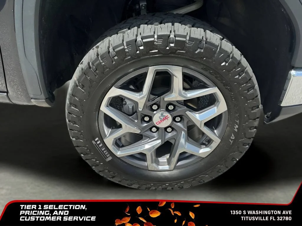 Used 2025 Titanium Rush Metallic GMC SLT image 36