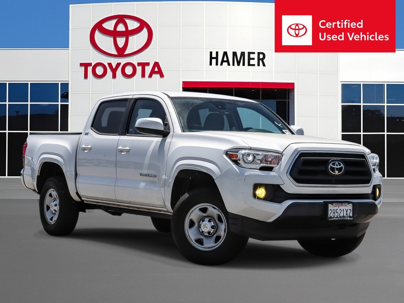 Used 2020 Super White Toyota SR5 image 1