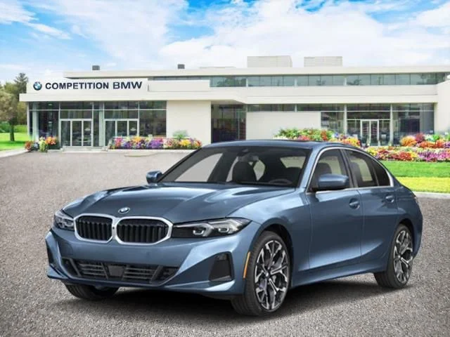New 2026 Blue BMW 330i xDrive image 1