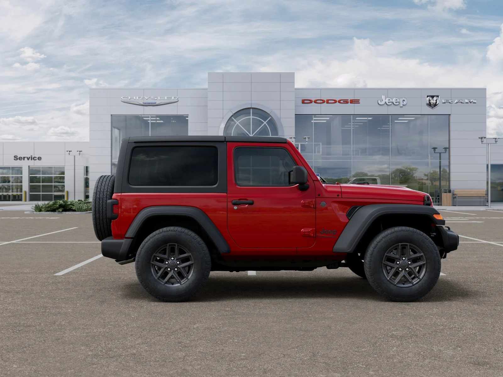 New 2026 Firecracker Red Clearcoat Jeep Sport S image 47