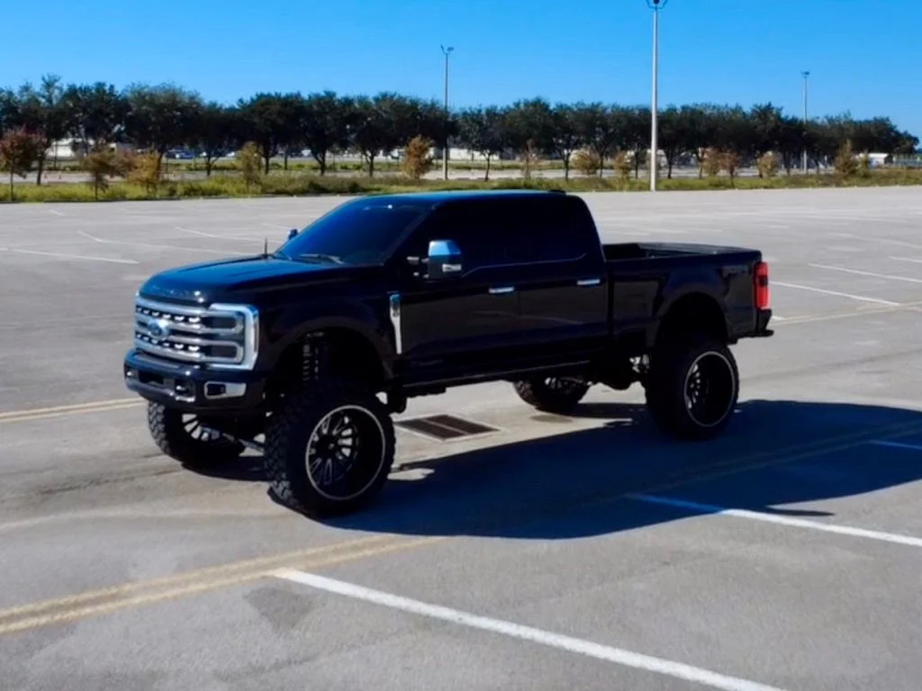 Used 2024 Black Metallic Ford Platinum image 16