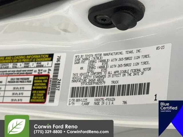 Used 2023 Wind Chill Pearl Toyota Capstone image 36