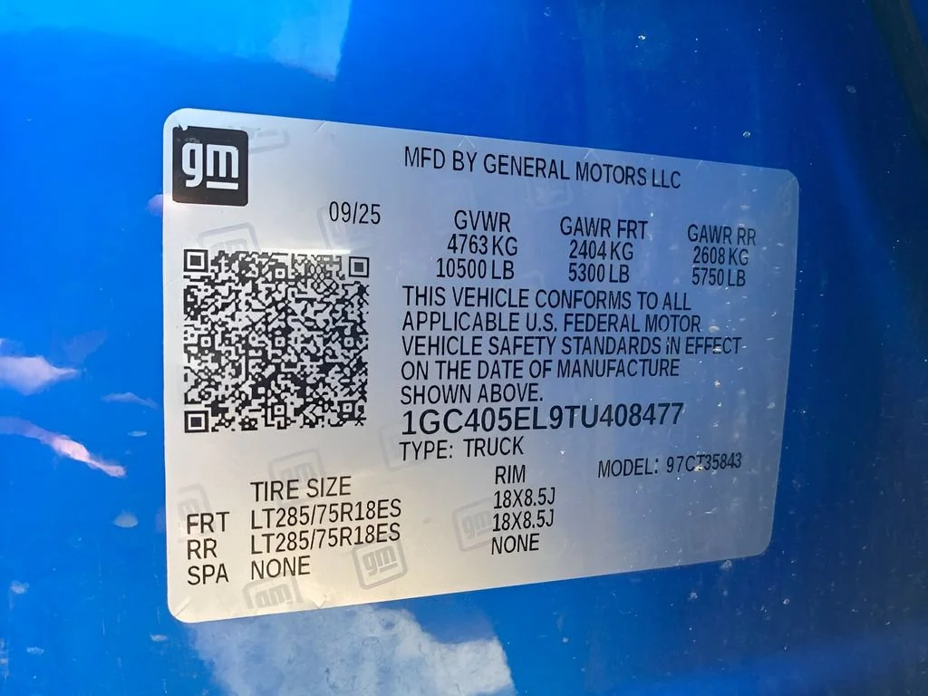 Used 2026 Riptide Blue Metallic Chevrolet Trail Boss - Max Range image 15