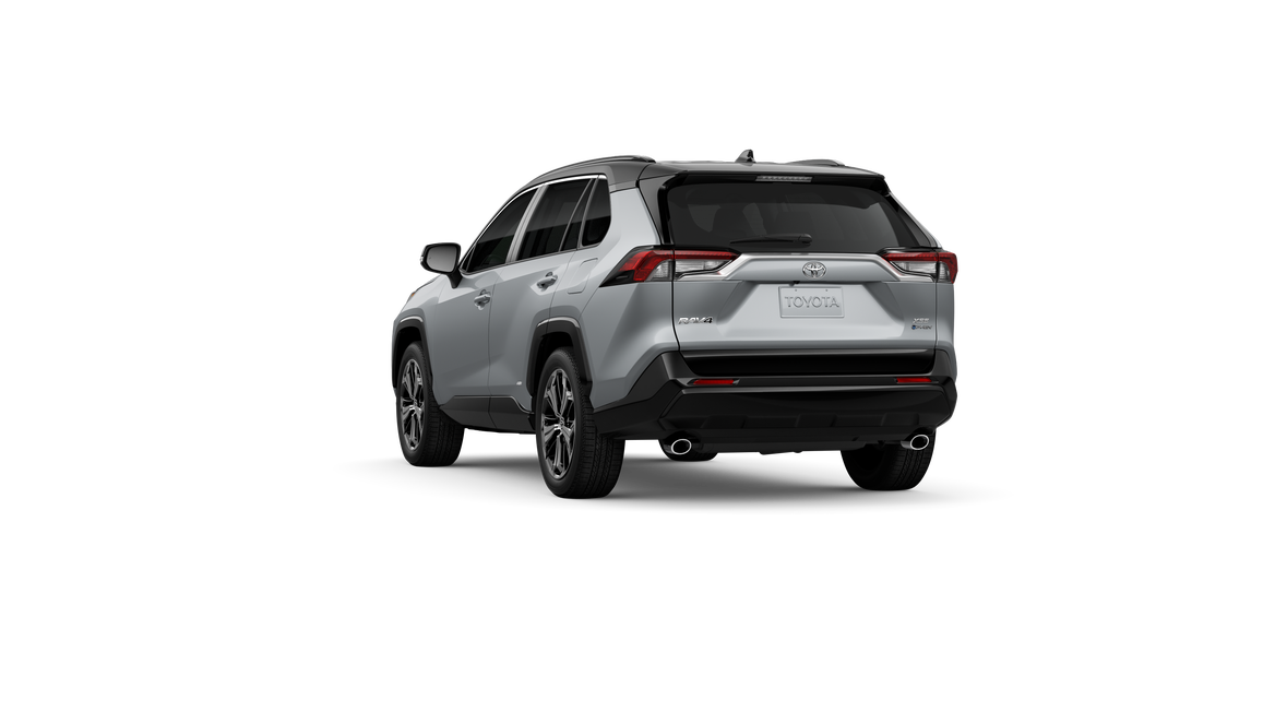 New 2025 Silver Sky Metallic/Midnight Black Metallic Roof Toyota XSE image 4