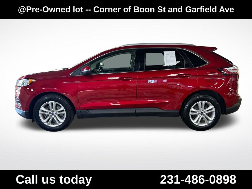 Used 2020 Red Ford SEL image 2