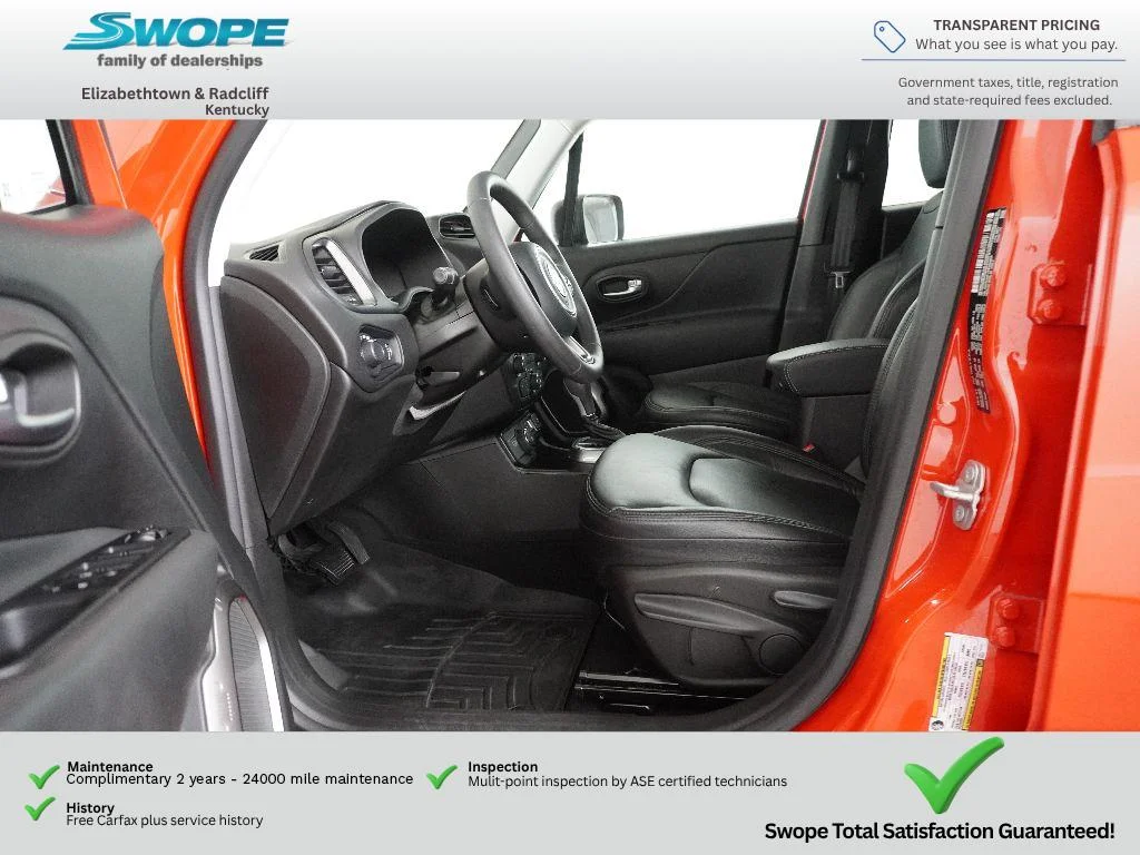 Used 2022 Colorado Red Clearcoat Jeep Sport image 12