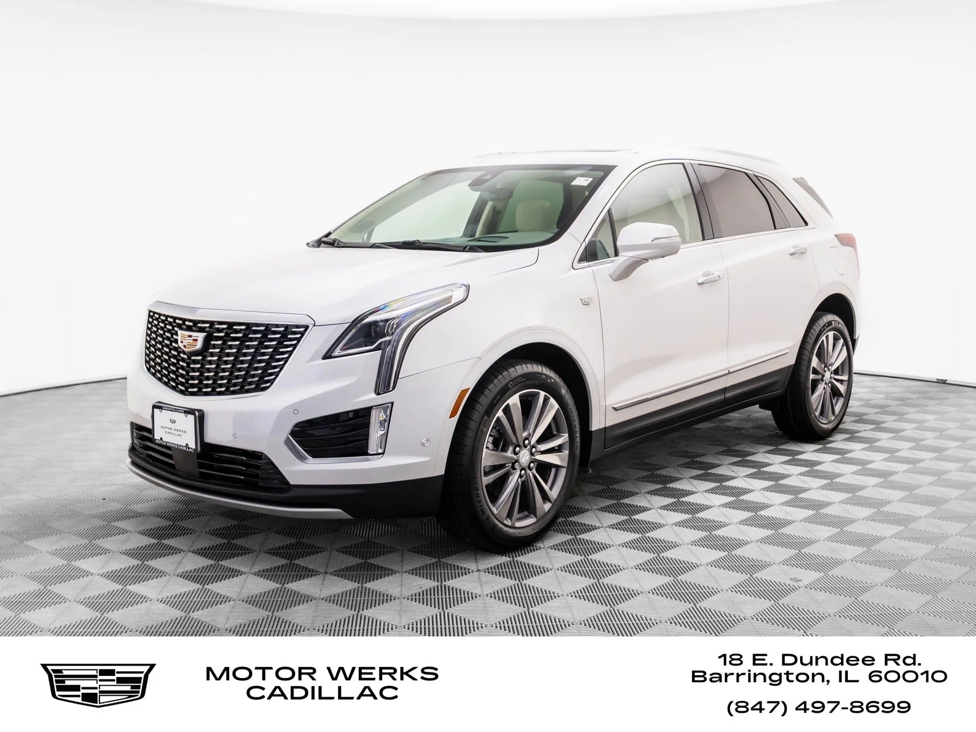 New 2026 White Cadillac Premium Luxury image 1