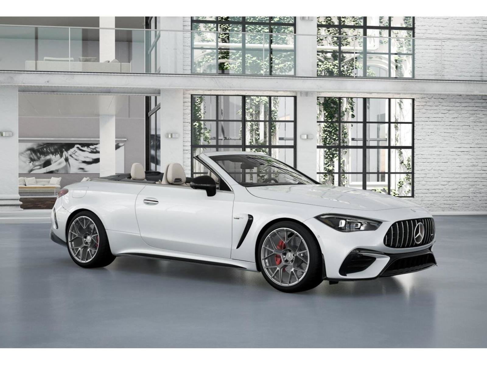 New 2027 MANUFAKTUR Moonlight White Metallic Mercedes-Benz AMG® CLE 53 4MATIC+ Cabriolet image 12