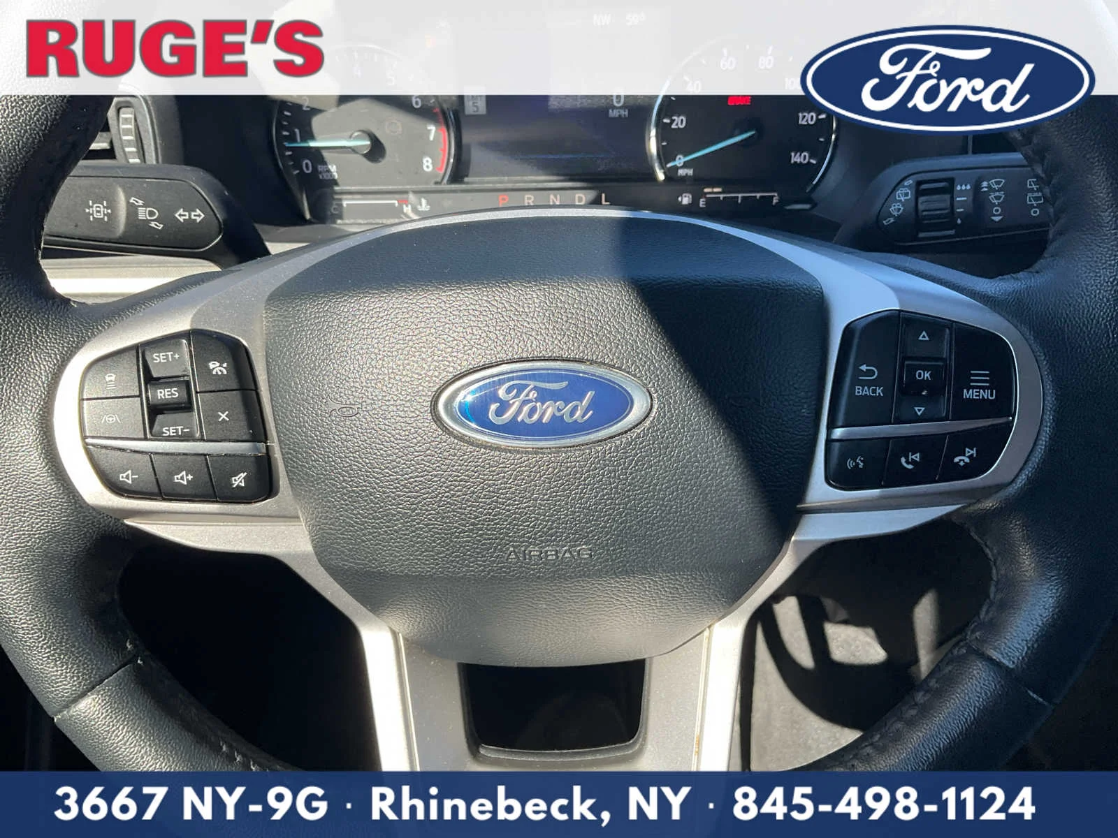 Used 2023 Star White Metallic Tri-Coat Ford XLT image 15
