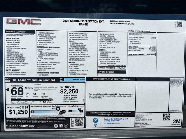 2026 GMC Sierra EV Elevation - Photo 37