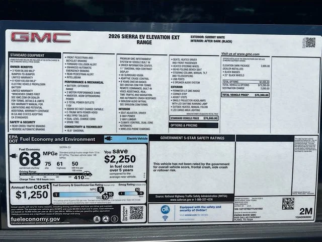 2026 GMC Sierra EV Elevation - Photo 21