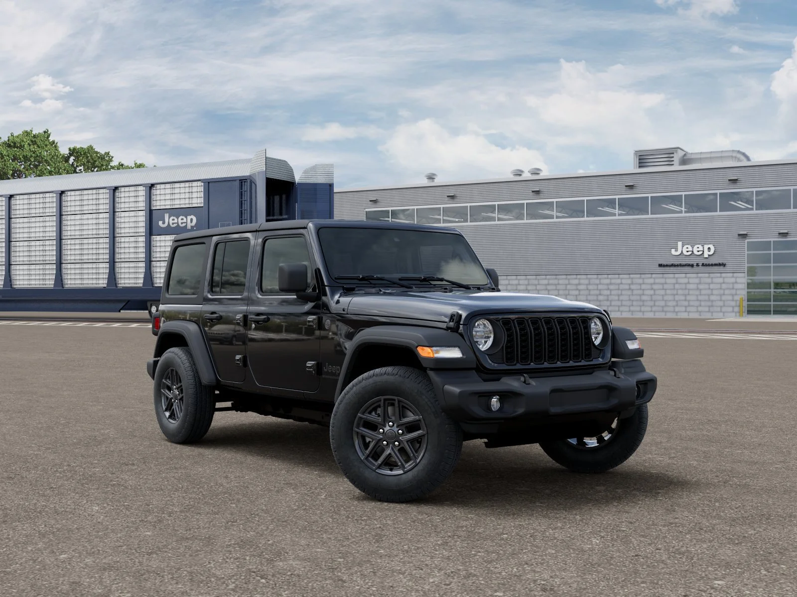 New 2026 Black Clearcoat Jeep Sport S image 5
